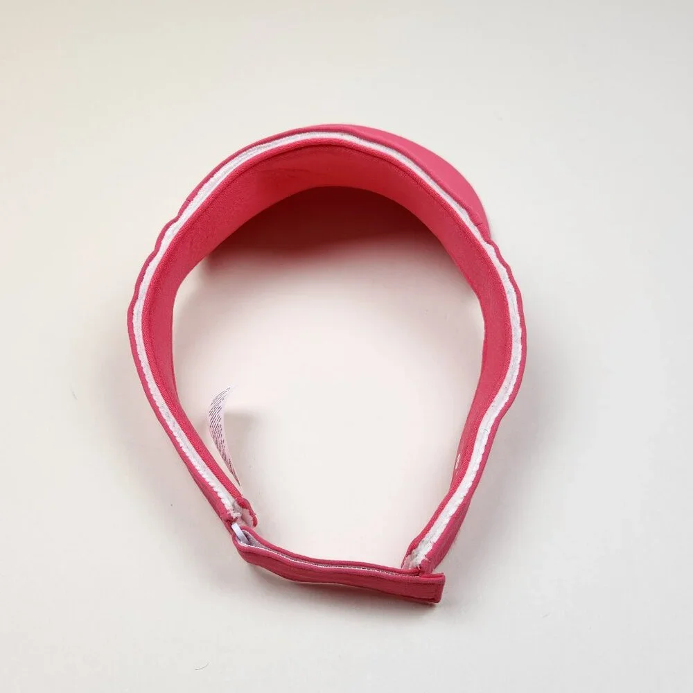 Lululemon Pink Removable Sweatband All-Sport Visor sz L/XL